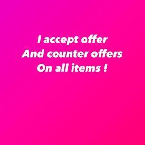 Make an offer today on any items !